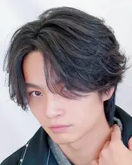 【フェザー・ニュアンスパーマ】メンズ似合わせカットパーマ