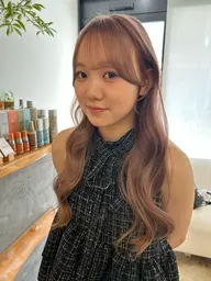ミニモ学割U24🌱ダブルカラー✨(全体ブリーチ+全体オンカラー)