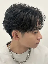 新規U24限定🫧ྀིmen'sカット+パーマ+トリートメント🫧ྀི【ホームケア付き】