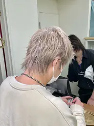 ⚡️【メンズ限定】カット+ブリーチオンカラー
