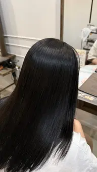 似合わせcut+髪質改善型ストレート(縮毛矯正)+<System Professional>Treatment