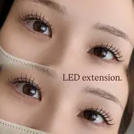 🌼LEDエクステ🌼 ​〜​120本まで（他店オフ無料＋アイシャンプー🫧お仕上コーティング無料)