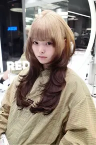 「⚜️10代 20代限定メニュー✨」リタッチブリーチ+レイヤーカット