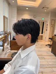 【韓国ヘア】【新規限定価格🔥】メンズカット+ニュアンスパーマ+ダウンパーマ