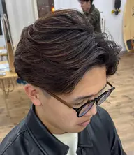 🩵メンズカット＋（ニュアンスパーマ　フェザーパーマ）
