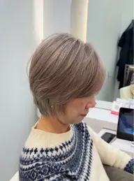 💈【白髪染めしてた方専用】💈ブリーチ+カラー＋髪質改善TR【カットは別途6,600円】
