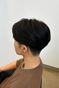 カット+フェザーパーマorニュアンスパーマ