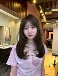 【ミニモ限定割🩵】似合わせカット➕透明感ワンカラー🪽💘