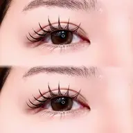 💎LEDマツエク✴︎フラットラッシュ✴︎100本💎オフ無料**コーティング付⭐︎新規¥5100/再来¥5600
