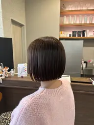 レディースカット➕トリートメント付き ⚠️肩から上のワンレングス希望の方のみ 必ず予約リクエストから