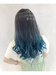 【🪽minimo限定🪽】グラデーションカラー(1ブリーチ)+トリートメント ※ロング料金あり