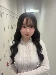 【お出かけ前に🎀】巻き髪アレンジ🤍