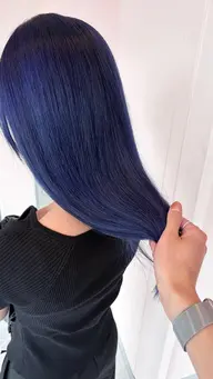 〈ミニモ学割🎓〉🧊寒色系🧊ダブルカラー《ブリーチ1回&カラー》 +外部コーティングトリートメント