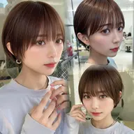 【新規】『人気NO.3✨』似合わせカット+地毛風縮毛矯正+オージュアTR/ランク相談