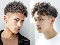 似合わせMen'sカット＋Men's眉毛カット＋Men'sスパシャンプー