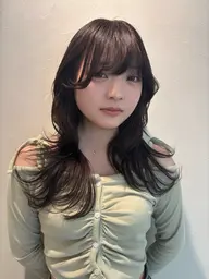 お悩み解消カット✂️+イルミナカラー🫶+クイックトリートメント🫰