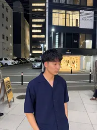 メンズカット+パーマ