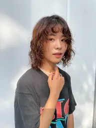 【ゆるふわ、くるくる🌱】カット＋パーマ　¥9240 【メンズにもオススメ】