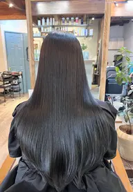 《黒染めなし◎》実習・就活向け　ナチュラルワンカラー＋うる艶トリートメント🫧
