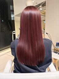 🎀似合わせカット＋透明感カラー＋クイックTR🫧【5cm以上カット】