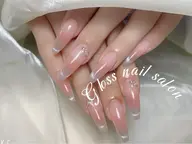 【定額】ちゅるんチークネイルマグネットフレンチ¥8980→¥7980