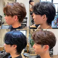 ☝️当日予約☝️🚨美容室お困りの方是非🚨　🌸ミニモ学割🌸　骨格矯正カット+メンズパーマ+トリートメント