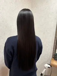 〖梅雨時期前にオススメ!〗カット+髪質改善ストレート