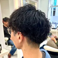 🔥 【朝ラク最強💥】メンズ似合わせカット+時短ニュアンスパーマ+クイックトリートメント✨