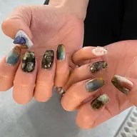 【Hand】ご新規様他店ソフトジェルオフ込み🌞手描き10本アート🎨