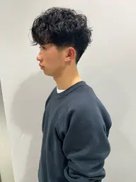 メンズパーマ🧑🏽‍🦱カット+パーマ