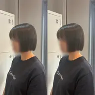 カットモデル🩵🪽 『まとまりやすい肩上ボブ🌟』➕ 最高級トリートメント🌟