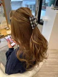 ブリーチなしダブルカラー➕インプライム2ステップトリートメント🫧