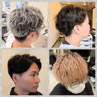 🉐新店舗オープン記念🉐【メンズ限定】カット＋ナチュラルパーマ8800円​〜​デザインにより料金の変動がございます