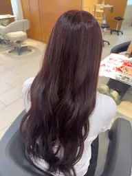 似合わせカット+ブリーチなしダブルカラー+トリートメント🌸