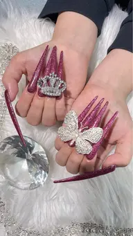 《オフあり》最先端スカルプ💅2枚MAX💗練習モデル募集中 ワンカラー/ラメグラコース(パーツ別途料金)💖180分