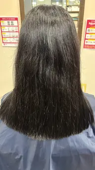 ワンカラー(8レベル以下)+毛先5cmカット
