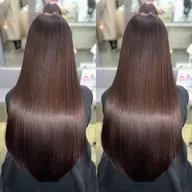 💖ミニモ限定💖【髪質改善カラー+プラチナトリートメント+似合わせカット】(オリーブ/暖色/ベージュok)