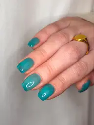 ワンカラー、ラメグラデーション💅🌿オフなし