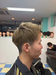 ツーブロックが入ったスタイル