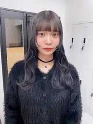 【🫧透明感ばつぐん🫧】黒染めじゃない暗めカラー🪄✨️➕前髪カット🤍新生活応援🌸📣