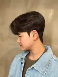 【신규】 🇰🇷韓国ヘアカット➕韓国式ダウンパーマ➕毛流れパーマ