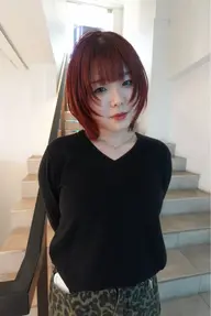 【学割/学割U24】カラー+トリートメント🍓