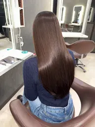 【ワンカラー】💎さらツヤカラー💎ロング料金なし‼️《シャンプー&ブロー付き》🫧