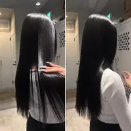 【ツヤ髪を目指す💘】縮毛矯正モデル🦄🫧