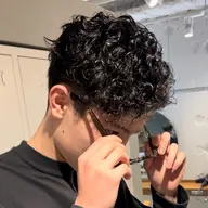 【ビジネスマン必見💥】メンズカット+ナチュラルパーマ