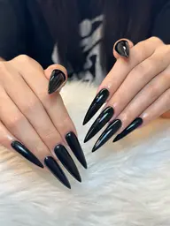 ネイルチップ長さ出し10本➕ワンカラー