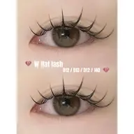 【サロンOPEN記念🩷】🎀Wフラットラッシュ140本🎀 ※お直し返金不可《土日祝➕300円》