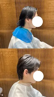 【男性限定✨️】メンズカット✂️+爽快ヘッドスパ(15分)+AFLOATオリジナルトリートメント🫧