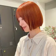 暖色カラー🍁ブリーチ(全頭orリタッチ)➕オンカラー➕1stepトリートメント
