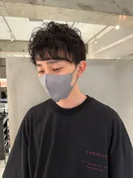 メンズカット+炭酸シャンプー かっこいいを追求したオリジナルカット。